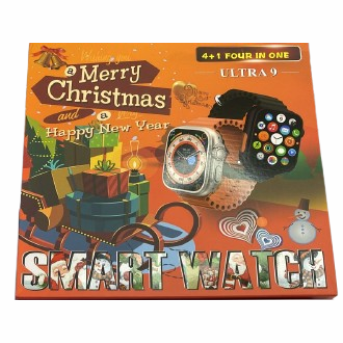 Reloj Smartwatch + 4 Correas